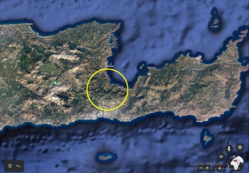 Kalo Chorio bei Agios Nikolaos Kreta, Kalo Chorio: Baugrundstück in Strandnähe zu verkaufen Grundstück kaufen